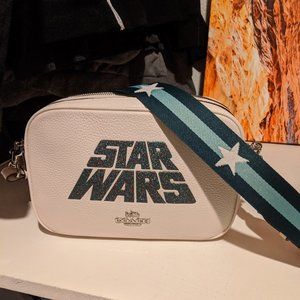 STAR WARS COACH CROSSBODY W/ GLITTER MOTIF F89037